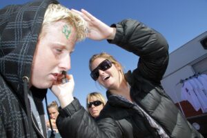 Jack weston 2011 with Bex